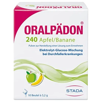 Abbildung von Oralpädon 240 Apfel Banane Elektolytepulver 10 St