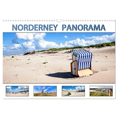 Abbildung von NORDERNEY PANORAMA (Wandkalender 2025 DIN A3 quer), CALVENDO Monatskalender