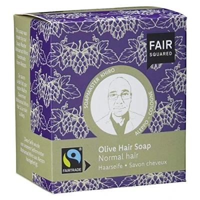 Abbildung von Fair Squared Shampoo Block Normales Haar Olive 2 Stück à 80 Gramm