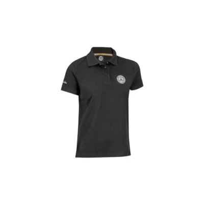 Abbildung von Mercedes Benz Damen Kragenhemd Polo T Shirt M schwarz