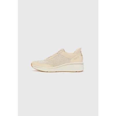 Abbildung von Tamaris Damen Low Top Sneaker, Frauen Halbschuhe,Sportschuhe,Freizeitschuhe,Turnschuhe,Laufschuhe,Freizeit,sportlich,Halbschuhe,Ivory,37 EU