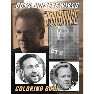 Abbildung von The Fugitive Dots Lines Swirls Coloring Book: High Quality An Adult Activity New Kind Book A Fun Gift