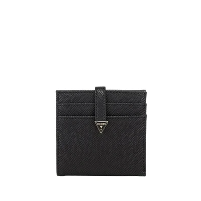 Abbildung von Guess Laurel TAB CARD CASE Geldbörse, Damen, Größe: One Size, Black