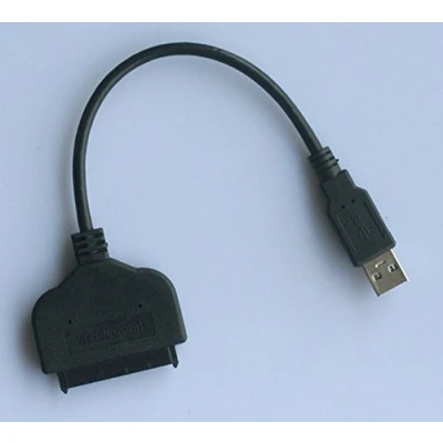 Abbildung von USB 3.0 auf SATA 22 Pin Konverter Adapter für 2.5 Zoll Festplatten Kabel