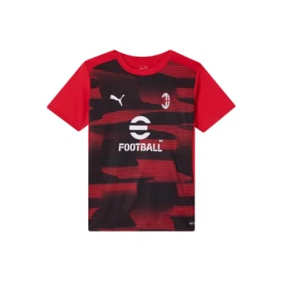 Abbildung von Puma AC Mailand KURZÄRMLIGES FußballTrikot für Kinder, Größe: 152, For all time red black