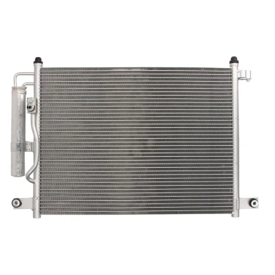 Abbildung von NRF EASY FIT 35766 Klimakondensator mit Trockner, Dichtring 15,5 10,1 Aluminium 540 CHEVROLET: Aveo / Kalos Schrägheck, Schrägheck