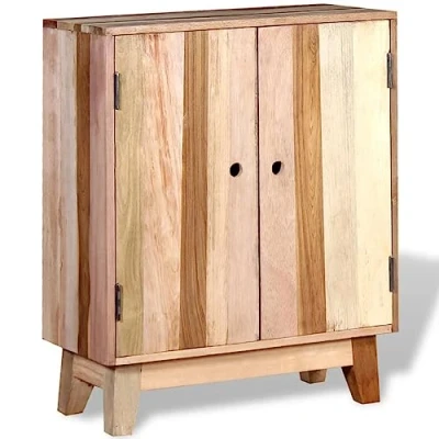 Abbildung von vidaXL Massivholz Anrichte Sideboard Highboard Beistellkommode Schrank Vintage
