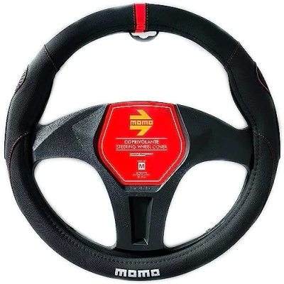 Abbildung von Momo SWC014BR Volante Fall 014, Schwarz/Rot