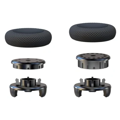 Abbildung von EXknight Höhenverstellbare Control Freaks für PS4 und PS5 Controller Sticks, 1 Mid Rise (2 Höhen: 78 mm), High (4 9101112mm)