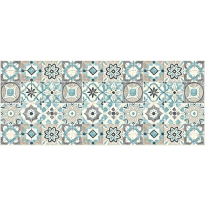 Abbildung von vilber Gran Chef Kollar Teppich, blau 03, 78 x 180 0.22 cm
