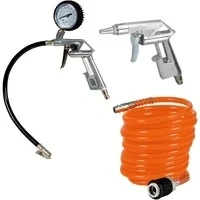 Abbildung von Einhell Druckluftgeräte Set Kompressoren Zubehör Druckluftset 3 tlg