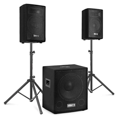 Abbildung von Vonyx VX1015BT komplettes Soundsystem mit Bluetooth 2.1