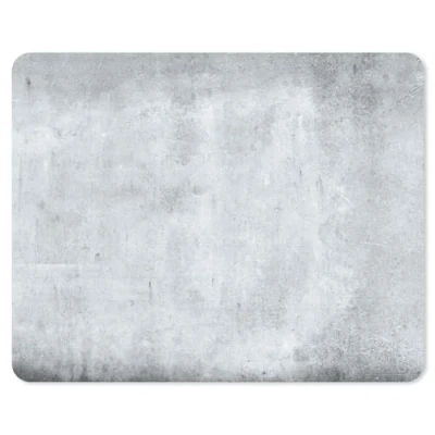 Abbildung von Mauspad in Beton Optik I 24 x 19 cm Mousepad Standard Größe, rutschfest schlicht modern Stein Granit grau dv_639