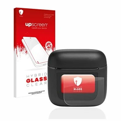 Abbildung von upscreen Schutzglas für JBL Tour Pro 2 Schutzfolie, Glas Folie [Klar, 9H Panzerschutz, Anti Fingerprint]