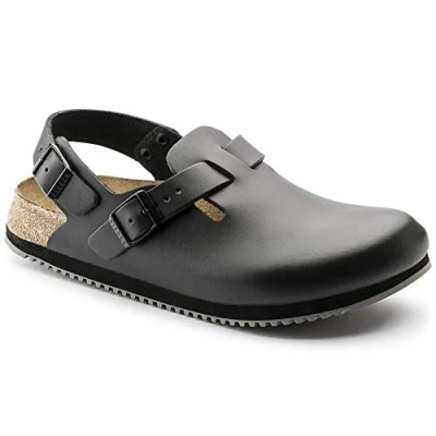 Abbildung von Birkenstock Tokio ESD Pantolette flach, Damen, Größe: 41, Schwarz Schuhe