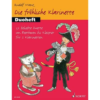 Abbildung von Die fröhliche Klarinette: Duoheft. 2 Klarinetten. Spielbuch.