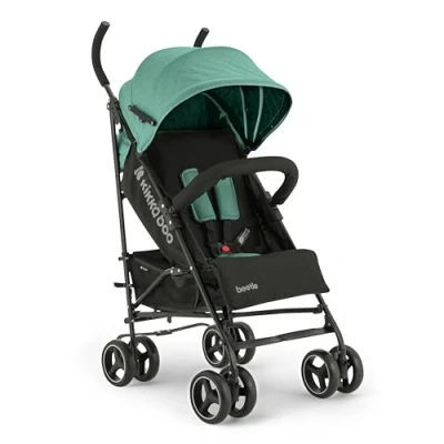 Abbildung von KikkaBoo BEETLE Kinderwagen, Kinderwagen bis 22 kg, faltbar, leicht, kompakt, Minzgrün