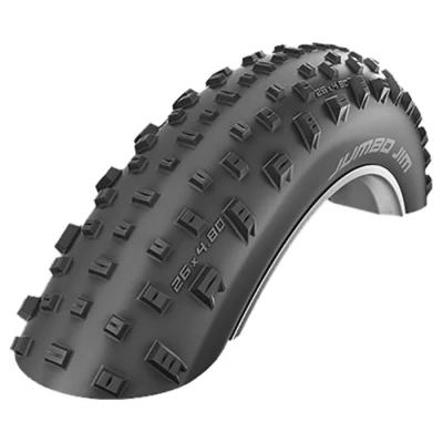 Abbildung von Schwalbe Fahrradreifen Reifen Jumbo Jim HS466 SG fb. 26x4.00 100 559 sw SSkin TLE AddixSPG