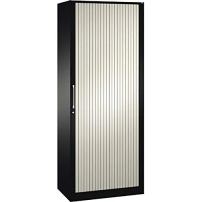 Abbildung von CP Aktenschrank 143003000S10037 5OH 1980x800x435mm silbergrau/verkehrs