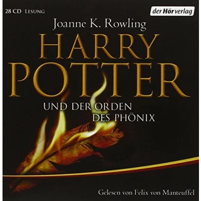 Abbildung von Harry Potter und der Orden des Phönix: . (Harry Potter, gelesen von Felix Manteuffel, Band 6)