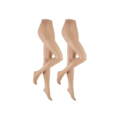 Abbildung von Hudson Lafina 15 2PACK Strumpfhose teint, Damen, Größe: 42 44, Teint