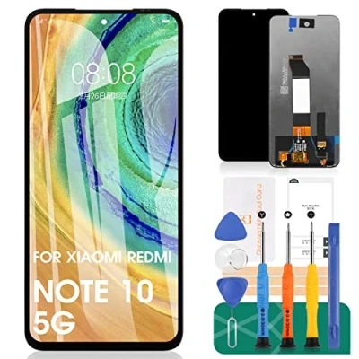 Abbildung von Für Xiaomi Redmi Note 10 5G LCD Bildschirm Poco m3 Pro Ersatz 10T Display Touch Digitizer (Schwarz)
