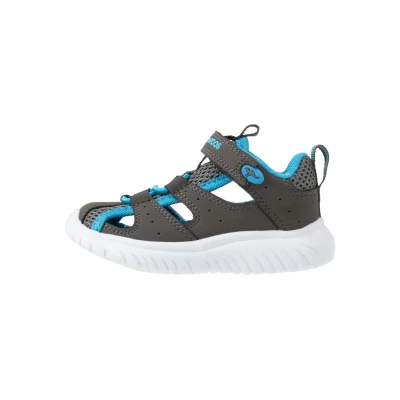 Abbildung von Kangaroos Kirock LITE Riemensandalette für Kinder, Größe: 28, Steel grey/brillant blue Schuhe