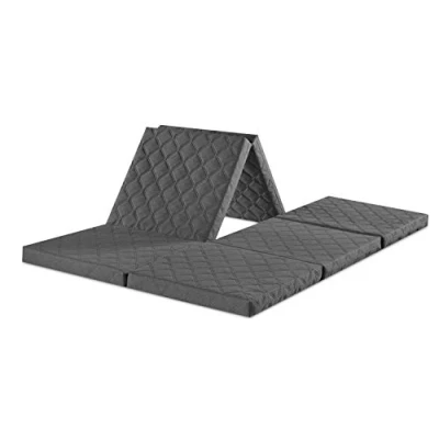 Abbildung von Klappmatratze Doppel Klappmatratze, Gästematratze, Sitzhocker, mit Husse, sleepling, 8 cm hoch, als Matratze, Sofa und Hocker verwendbar