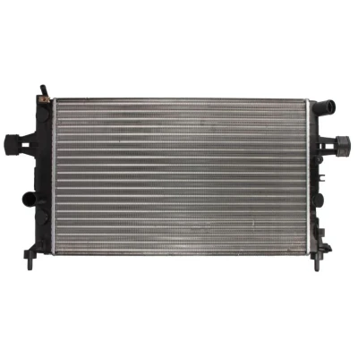 Abbildung von THERMOTEC D7X002TT Kühler, Motorkühlung 600 359 22 Schaltgetriebe Kühlrippen mechanisch gefügt OPEL: Astra G CC, Zafira A, Caravan