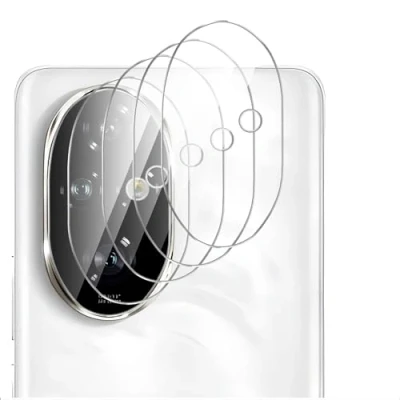 Abbildung von GIOPUEY [Ultra dünn 4 Stück Kameraschutz Kompatibel mit Honor 200 Pro, HD Kamera Glas Schutzfolie [Kratzfest] Camera Protector für Pro
