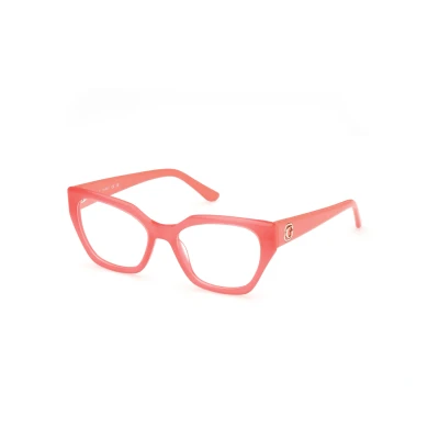 Abbildung von Guess Damen GU50112 072 Rahmen von BRILLEN Acetat Rosa Quadratisch Normal