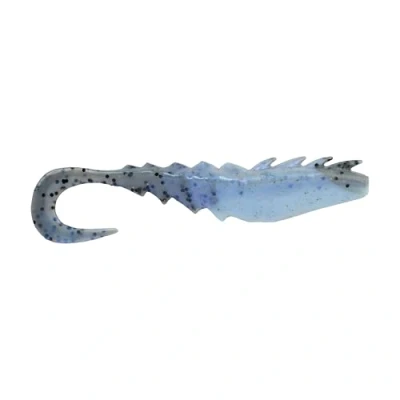 Abbildung von Berkley Gulp! Nemesis Prawn Curl Tail 4in Shad (4 Stück) New Penny Gummifisch