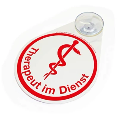 Abbildung von BOI Hinweisschild Therapeut im Dienst 9108 02096 002