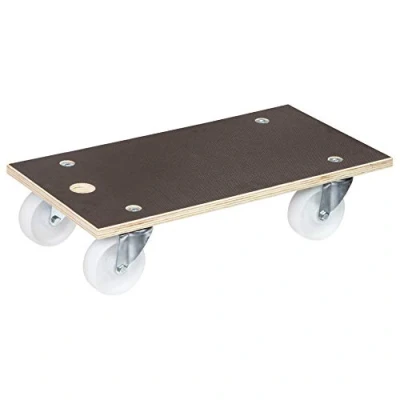 Abbildung von WAGNER Transporthilfe MM 1111 I 57,5 x 30 13,5 cm Tragkraft 400 kg für schwer beladene Kisten, Geräte &amp; Möbel Trageloch rutschfeste Oberfläche FSC® Zertifiziert 20111101