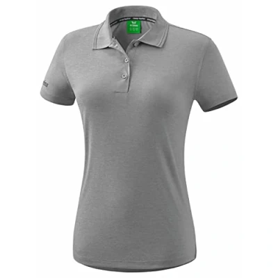 Abbildung von Erima Funktions Poloshirt, Damen, Größe: 40, Grau melange