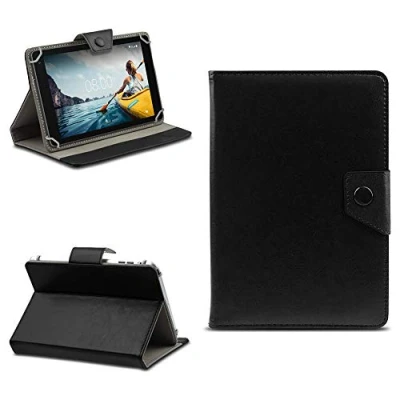 Abbildung von NAmobile Tablet Hülle kompatibel für Medion Lifetab Education P10912 Tasche Schutzhülle Cover Schutz Magnet Case 10.0 Zoll, Farben:Schwarz