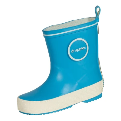 Abbildung von Druppies Gummistiefel für Kinder, Größe: 24, Hellblau Schuhe