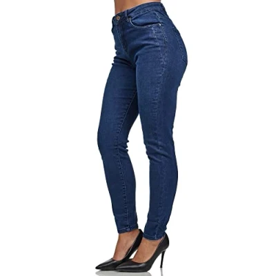 Abbildung von Tazzio Jeans Skinny Fit, Damen, Größe: 34, Dunkelblau