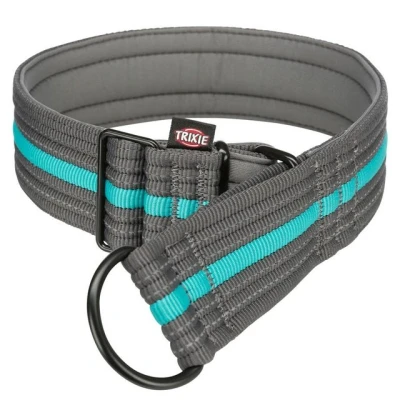 Abbildung von TRIXIE Hunde Halsband Fusion Zug Stopp Halsband, extra breit grafit/ozean