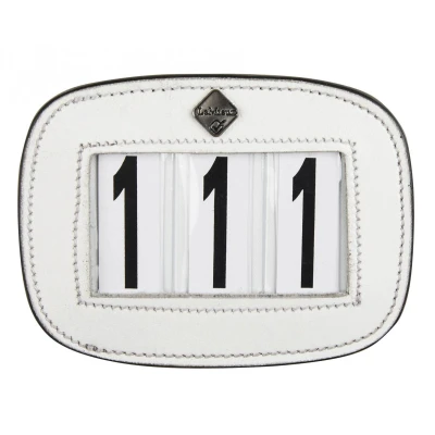 Abbildung von LeMieux Kopfnummern Saddle Pad Weiß