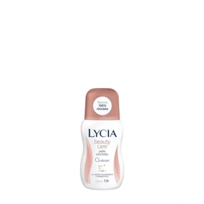 Abbildung von Lycia Beauty Care Deodorant Roll on, ohne Alkohol, Wirksamkeit 72 Stunden, mit Hyaluronsäure und Prebiotikum, für zarte Haut nach der Haarentfernung, 50 ml
