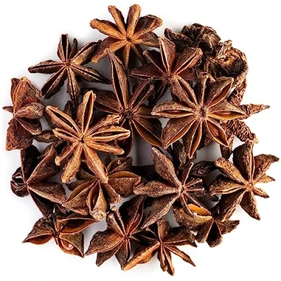 Abbildung von Sternanis Samen Biologischer Anbau Gewürz Anisstern Spitzenqualität Illicium Verum Sternanissamen Star Anise Tee Anissterne Anis Anice Steranis Sternen Sternsnis