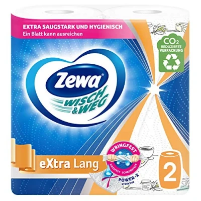 Abbildung von Zewa Küchenrollen WISCH&amp;WEG eXtra Lang Design 2 lagig