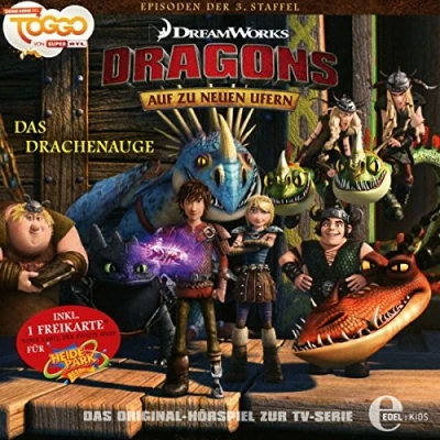 Abbildung von Dragons Auf zu neuen Ufern &quot;Das Drachenauge&quot;, Folge 21 Das Original Hörspiel zur TV Serie