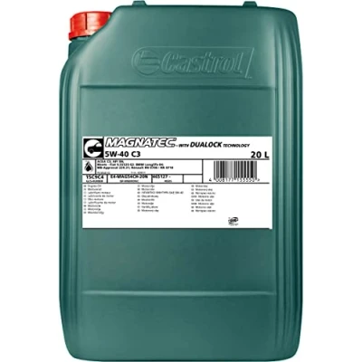 Abbildung von Castrol Magnatec C3 5W 40 20l Motoröl 15C9C4 BMW: 5 Touring, 1 Schrägheck, CITROËN: Jumper II Kastenwagen, RENAULT: ESPACE 4