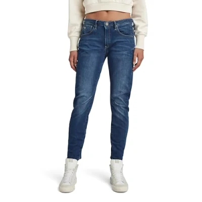 Abbildung von G Star ARC 3D LOW Boyfriend Jeans Relaxed Fit, Damen, Größe: 26x30, Neutro stretch denim
