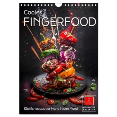 Abbildung von Cooles Fingerfood (Wandkalender 2025 DIN A4 hoch), CALVENDO Monatskalender