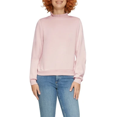 Abbildung von QS Sweatshirt, Damen, Größe: Small, Perlmuttrosa
