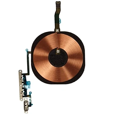 Abbildung von DHLK® Wireless QI Ladespule NFC Antenne kompatibel mit iPhone 11 Pro/Induktives Laden Volumen Flex (A2160, A2217, A2215)