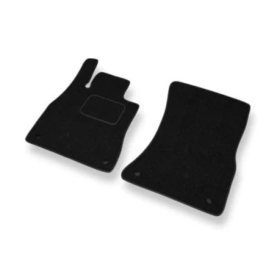 Abbildung von Mossa Fußmatten Auto kompatibel mit Mercedes Benz S Klasse W222 (2013 2020) schwarz Automatten Autoteppiche